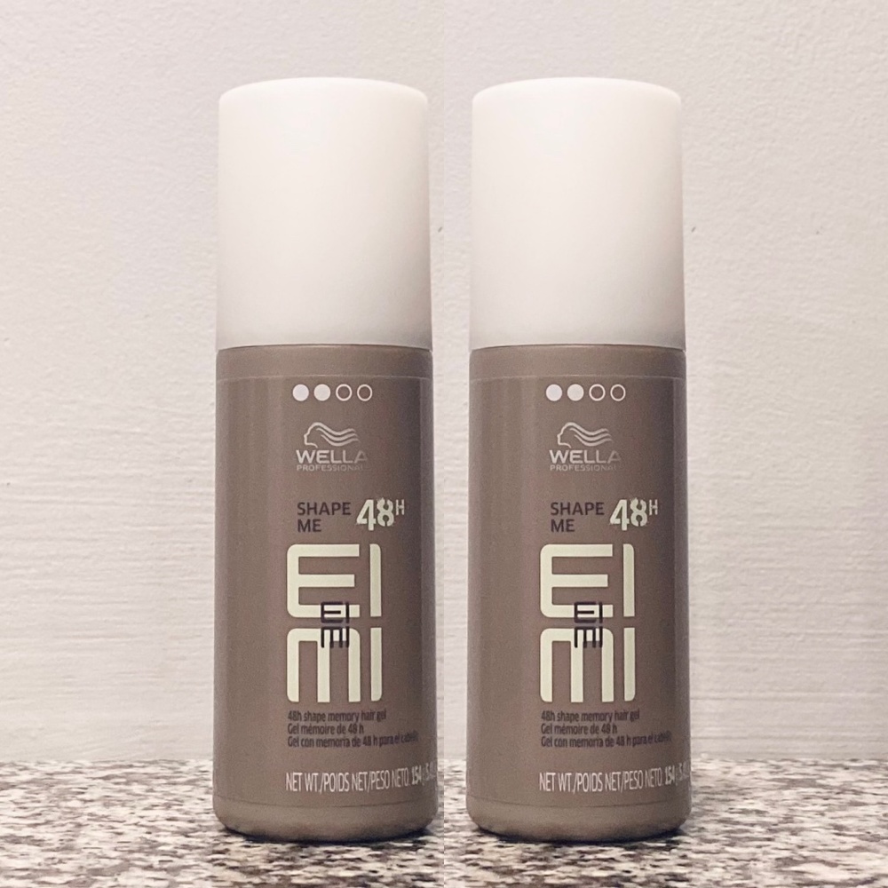2-Pack Wella EIMI Shape Me 48H Shape Memory Hair Gel
